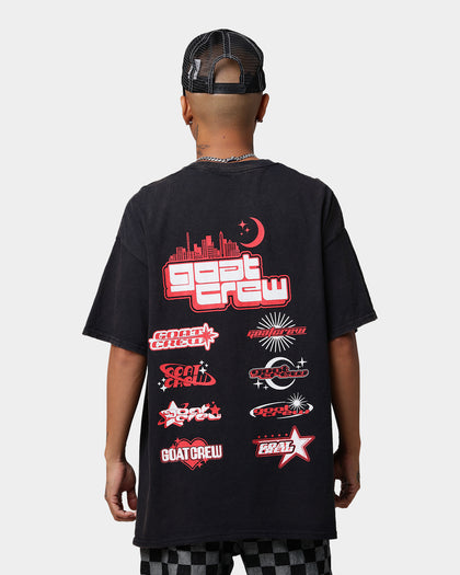 Goat Crew Bred Vintage T-Shirt Black Wash