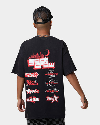 Goat Crew Bred Vintage T-Shirt Black Wash