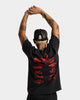 Goat Crew Red Thunder Vintage T-Shirt Black Wash