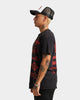 Goat Crew Red Thunder Vintage T-Shirt Black Wash