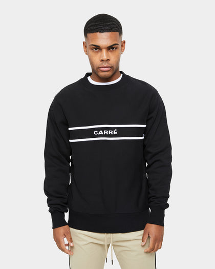 Carre Precision Panel Crewneck Black