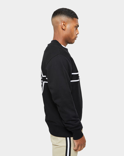 Carre Precision Panel Crewneck Black