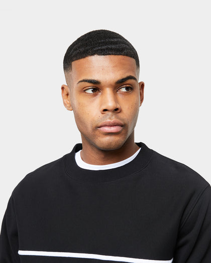 Carre Precision Panel Crewneck Black