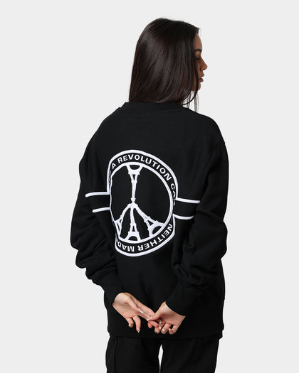 Carre Precision Panel Crewneck Black