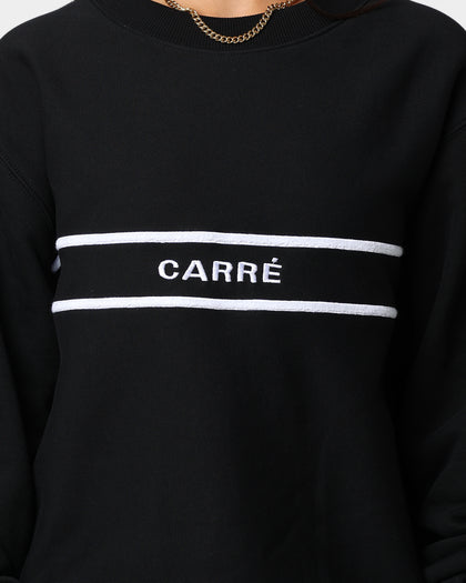 Carre Precision Panel Crewneck Black