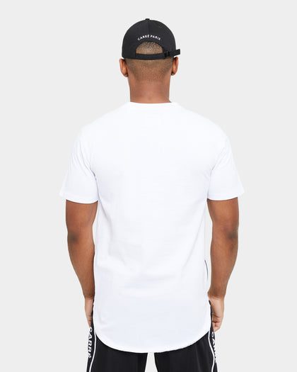Carre Precision Zip Droptail T-Shirt White