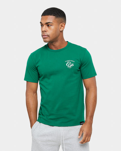 Carre Revolution Zip Drop Tail T-Shirt Deep Teal