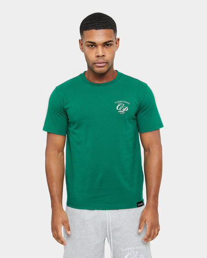 Carre Revolution Zip Drop Tail T-Shirt Deep Teal