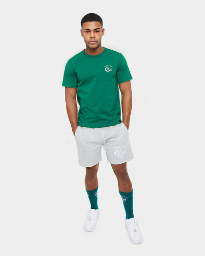 Carre Revolution Zip Drop Tail T-Shirt Deep Teal