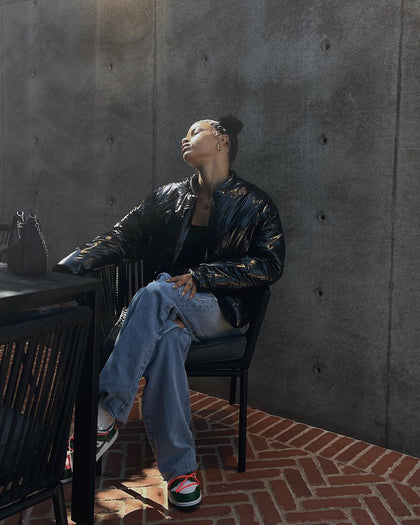 Club Paradise  Paxton Puffer Jacket Black