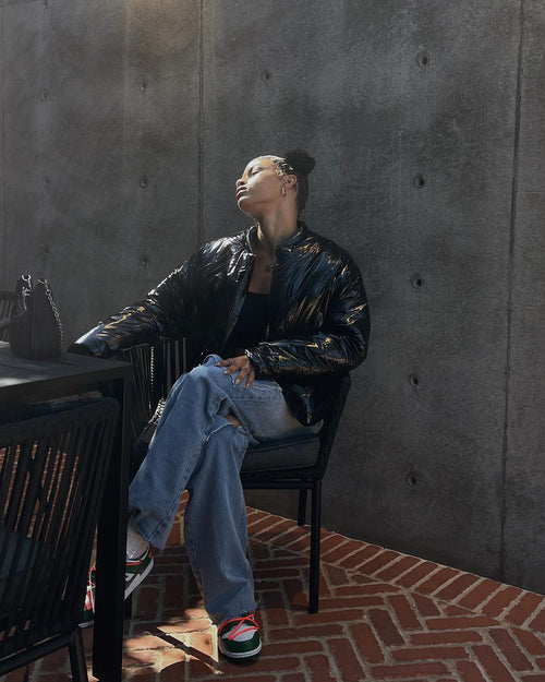 Club Paradise  Paxton Puffer Jacket Black