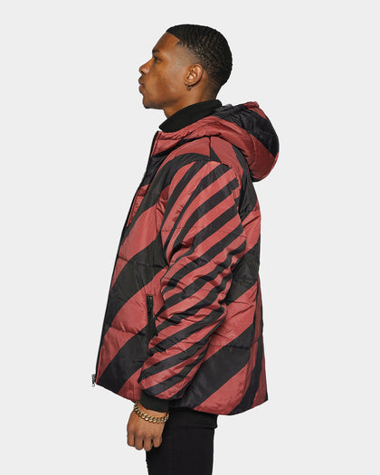 XXIII Bram Foil Puffer Jacket Black/Copper