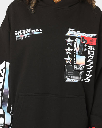 Loiter Constellation Hoodie Black