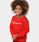 Champion Kids' Script Crewneck Vermillion