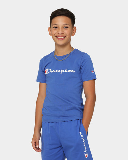 Champion Kids' Script Short Sleeve T-Shirt Bo Berry