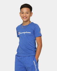 Champion Kids' Script Short Sleeve T-Shirt Bo Berry