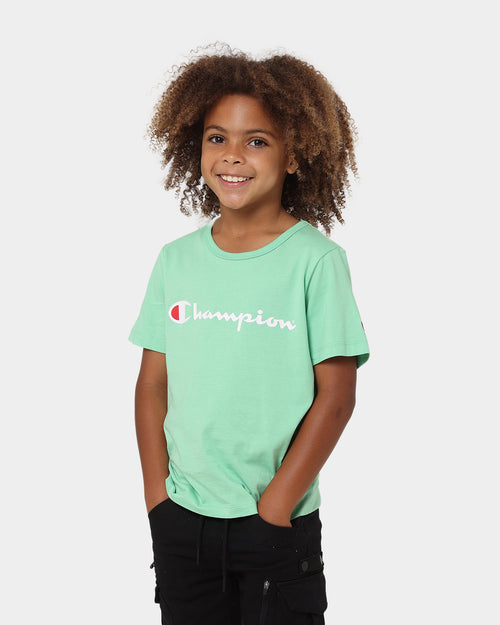 Champion Kids' Script T-Shirt Mint Forstini