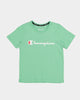 Champion Kids' Script T-Shirt Mint Forstini