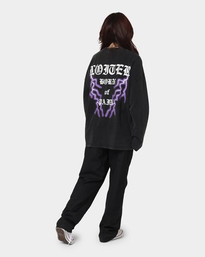 Loiter Born Of Pain Long Sleeve T-Shirt Black