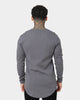 Saint Morta Kingdom Waffle Long Sleeve T-shirt Dark Grey