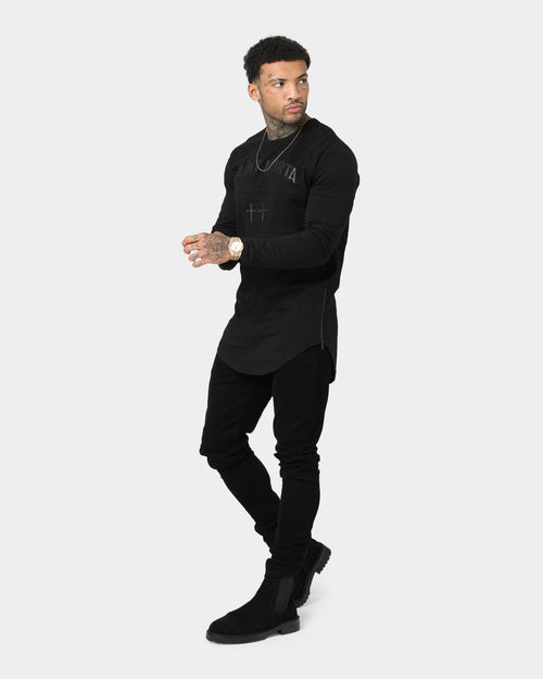 Saint Morta Renegade Kingdom Long Sleeve T-Shirt Black/Black