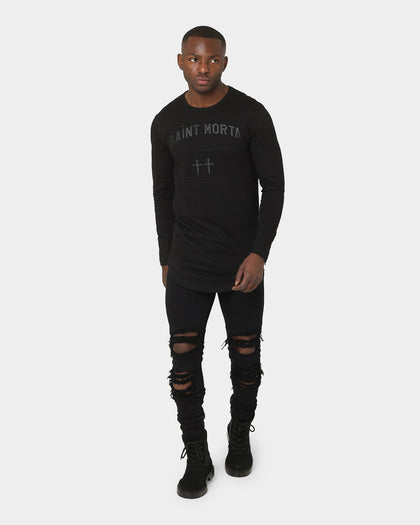 Saint Morta Renegade Kingdom Long Sleeve T-Shirt Black/Black