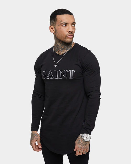 Saint Morta Society El Duplo Long Sleeve T-Shirt Black