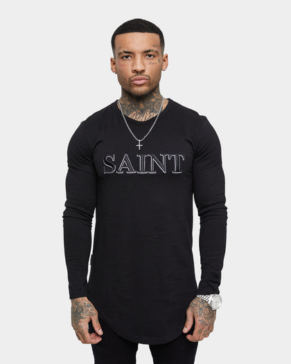 Saint Morta Society El Duplo Long Sleeve T-Shirt Black