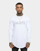 Saint Morta Society El Duplo Long Sleeve T-Shirt White/Black