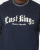 Last Kings Flaming Pharaohs Short Sleeve T-Shirt Navy