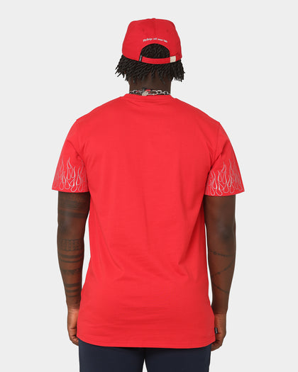 Last Kings Flaming Pharaohs Short Sleeve T-Shirt Red