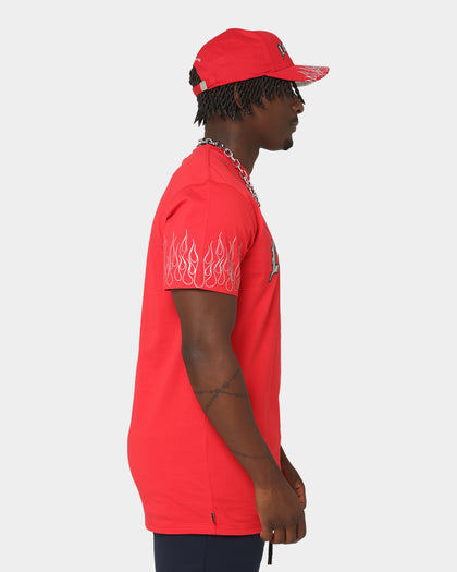 Last Kings Flaming Pharaohs Short Sleeve T-Shirt Red