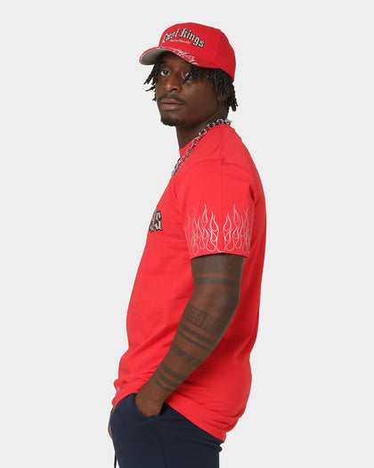 Last Kings Flaming Pharaohs Short Sleeve T-Shirt Red