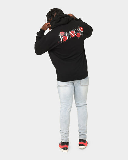 Last Kings Dead Roses Hoodie Black