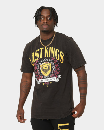 Last Kings Cairo University Short Sleeve T-Shirt Vintage Black