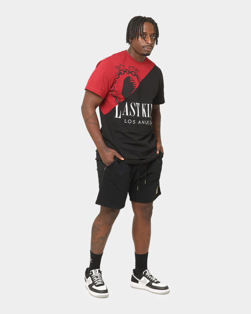 Last Kings Stitch Up Short Sleeve T-Shirt Black