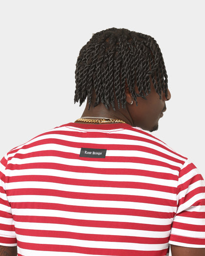 Last Kings Stripes Short Sleeve T-Shirt Bloodstone