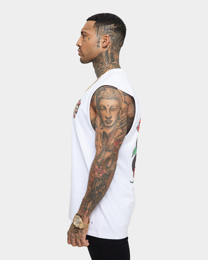 Saint Morta Forbidden Muscle Singlet White