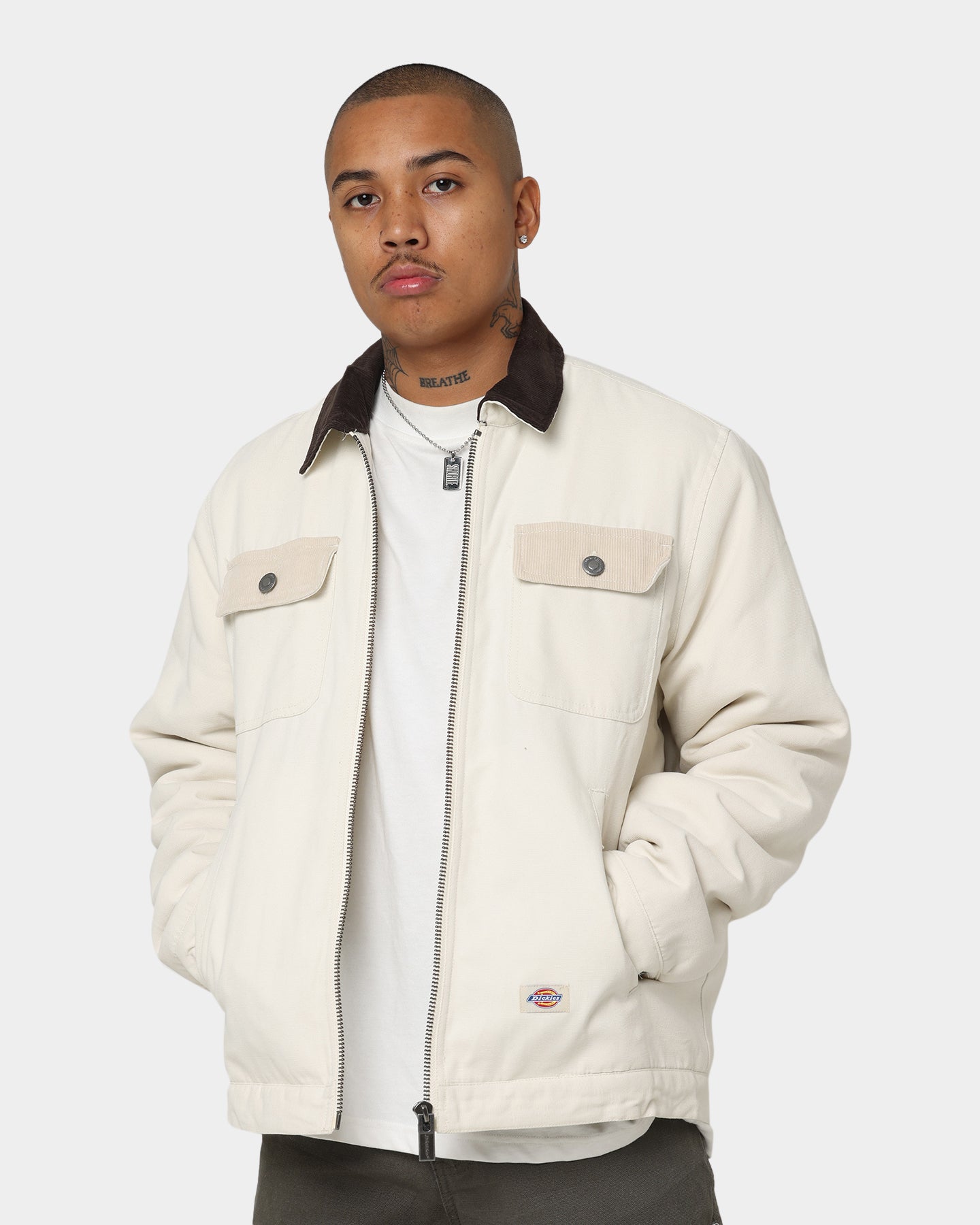 Dickies Alton II Garage Jacket Bone | Culture Kings US