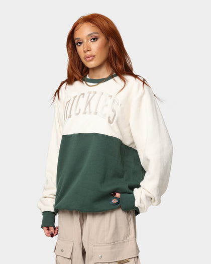 Dickies Blocked Crewneck Bone