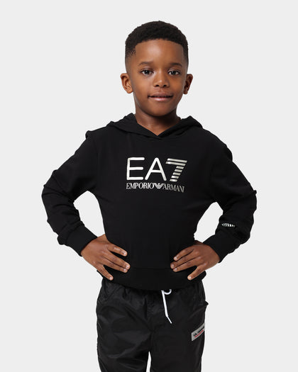 EA7 Emporio Armani Kids' Hoodie Black