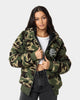 Carre C-Class Polar Fleece Zip Up Jacket Woodland Camo