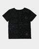 Lil Homme Kids' Bandana Ultra Short Sleeve Set Black/Charcoal