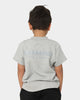Lil Homme Kids' Motion Oversized Short Sleeve T-Shirt Set Grey/Black