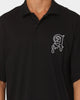 The Anti Order Military Oversized Polo Shirt Black/White