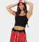 XXIII Women's Tabi Cropped Singlet Black