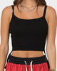 XXIII Women's Tabi Cropped Singlet Black