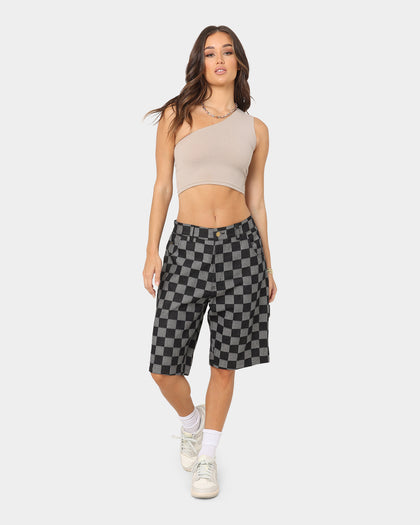 XXIII Women's Fern One Shoulder Tank Brown