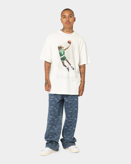 Mitchell & Ness Boston Celtics Dee Brown All Star Dunk T-Shirt Vintage White