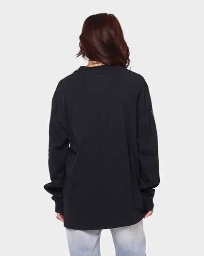 Mitchell & Ness Las Vegas Raiders Arch Long Sleeve T-Shirt Faded Black